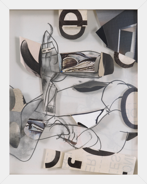 The Politics of Proximity Simulacrum . 15 x 12 in. . paper collage on 3 ply plexiglass . 2021  