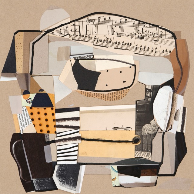 The Fairwell Symphony, 2025, Charcoal and marker drawing, 12 x 12 inches framed