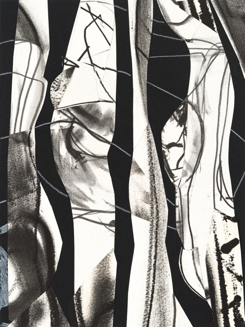 if growed, Relief Wall Sculpture, acrylic paint and archival ink on canvas, 63 x 54 inches, 2023