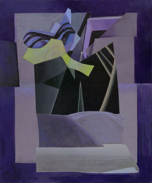 A Sacred Kingdom, acrylic and inkjet on canvas, 36 x 30 inches, November 2017
