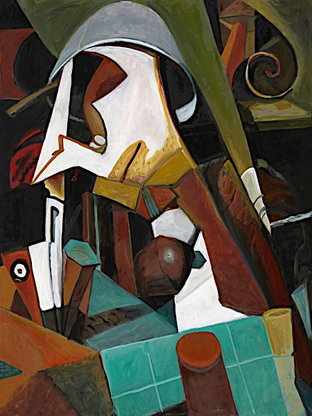 Port of Entry, oil on canvas, 60 x 45 inches, 2018