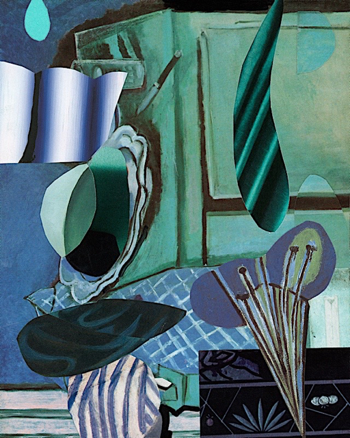 Inside Out, oil on canvas, 45 x 36 inches, 2020